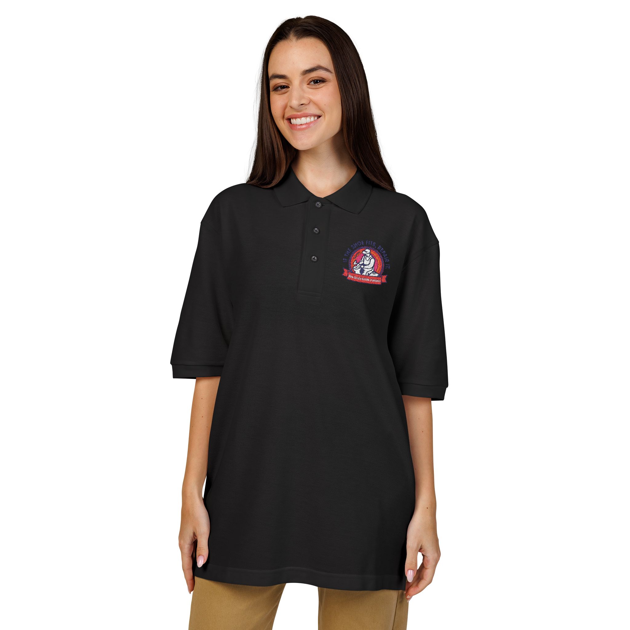 SSIA Embroidered Polo Shirt - Image 5